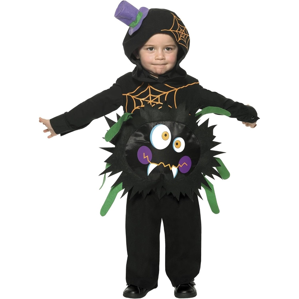 image:imageSmiffys Kinder Jungen Verrckte Spinne Kostm berwurf mit Kapuze Gre T1 Kleinkind Small 35650